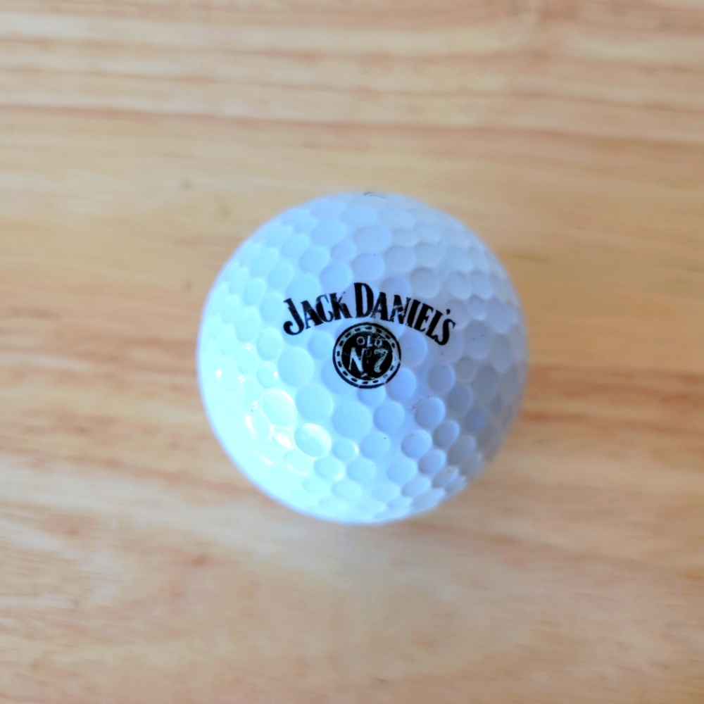 Jack Daniels Golf Ball Promo Display Item Collectible Golf Sports